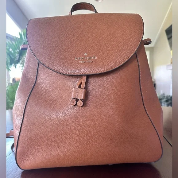 Kate Spade LARGE pebble leather backpack. EUC kate spade | Bags | Kate Spade Euc Black Pebble Leather  main image 4